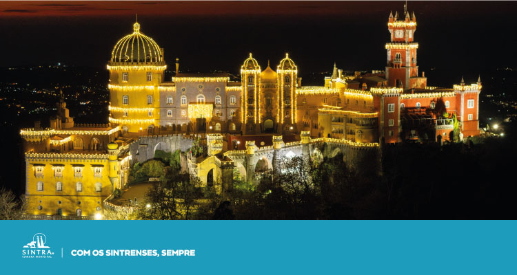   Palácio da Pena apresenta percurso inédito com iluminação de Natal